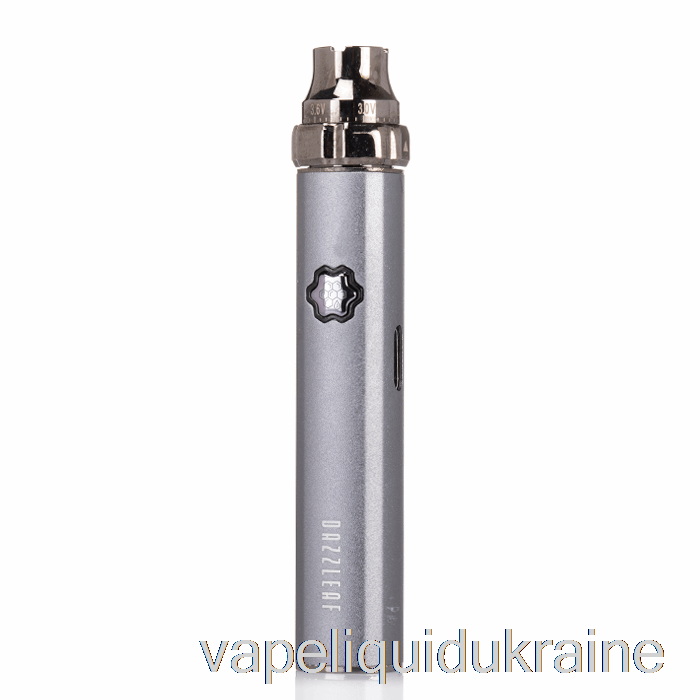 Vape Liquid Ukraine DAZZLEAF SQUARii Top Twist 510 Battery Dark Grey